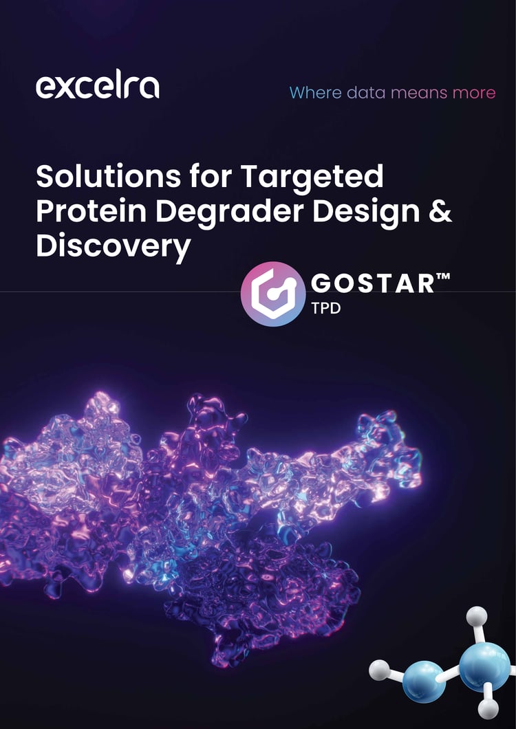 【PAT】GOSTAR™ TPD ｜タンパク質分解誘導剤データベース